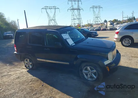 2008 Jeep Liberty Limited Edition из США, поврежденный, VIN 1J8GN58K68W203589